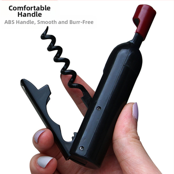 Loominguline külmkapimagnetiga multifunktsionaalne veinipudeliavaja plastveinipudel laos