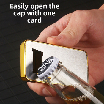 Οικιακή ABS από ανοξείδωτο ατσάλι προσομοίωση χρυσού μπαρ χρυσό τούβλο ανοιχτήρι μπουκαλιών μπύρας μαγνήτης διακόσμηση αυτοκόλλητο ψυγείου κουζίνας κρασί μίζα