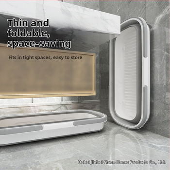 Lauko nešiojamas suspaudimo žvejybos nešiojamas silikoninis sulankstomas kibiras daugiafunkcis buitinis rankų darbo plovimo šluostė su kibiru