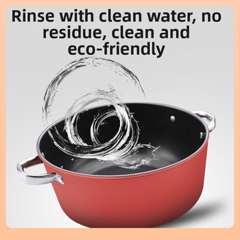 ✅ Νέος τύπος ιατρικής πέτρινης διπλής ωτίδας κατσαρόλας σούπας, παχύρρευστη αντικολλητική κατσαρόλα, οικιακή κατσαρόλα για στιφάδο, καθημερινή κατσαρόλα σούπας, σίδερο κουζίνας γενικής χρήσης