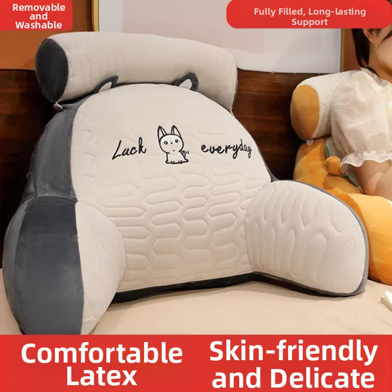 Vairumtirdzniecības ledus cepure gultas spilvens mīksta soma gultas spilvens liels muguras spilvens spilvens meitenes guļ dīvāns viduklis