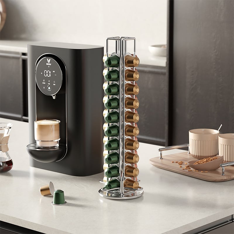 Produse de uz casnic, suport pentru capsule Nespresso galvanizat, suport de depozitare din fier, suport pentru capsule de cafea, suport de afișare, suport de depozitare