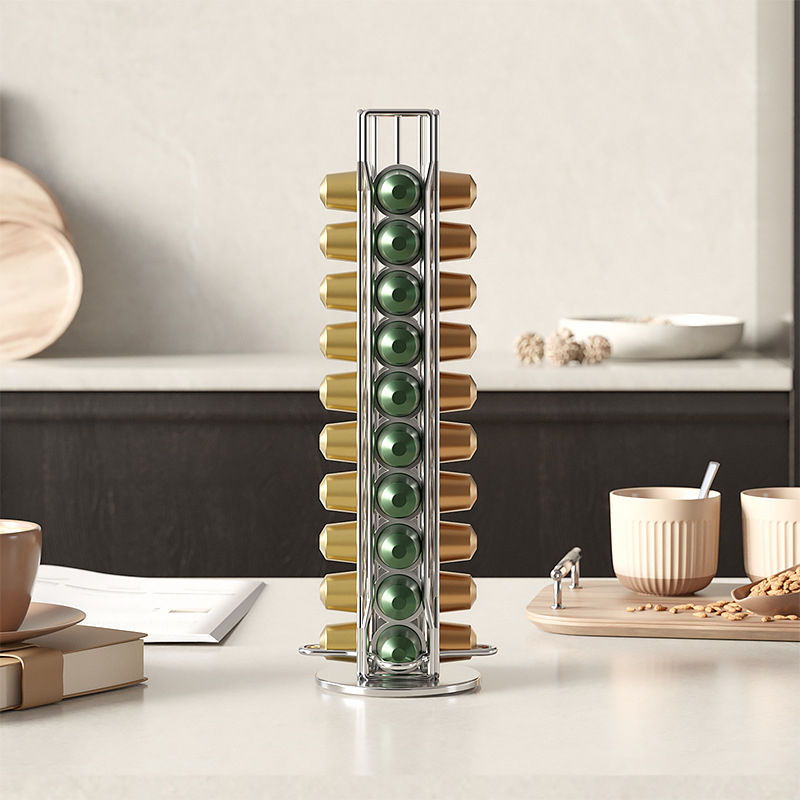 Majapidamistarbed Galvaniseeritud Nespresso kapslite riiul Triikraua hoiuriiul Kohvikapslite riiul Vitriinriiul Hoiuriiul