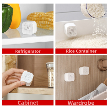 Naujas nešiojamas ir pastos dvigubos paskirties šaldytuvo aktyvuotos anglies dezodorantas, dėžutė, virtuvės spintelė, nešiojama mini dezodoranto dėžutė, 6 vnt. pakuotė