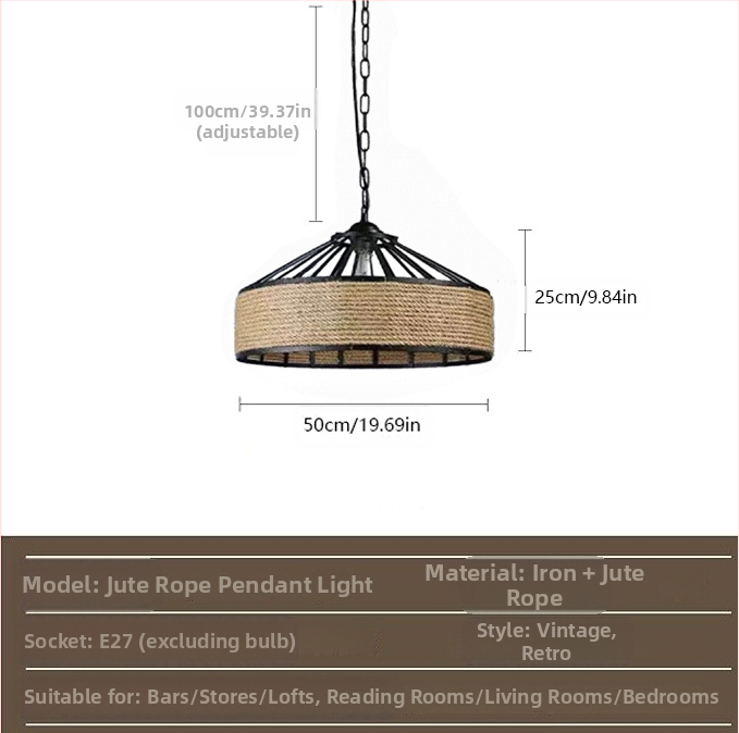 Zhongshani lambid, Ameerika retro maamaja kanepiköiega lühter, kohvik, restoran, baar, baari atmosfäär, jurta lühter
