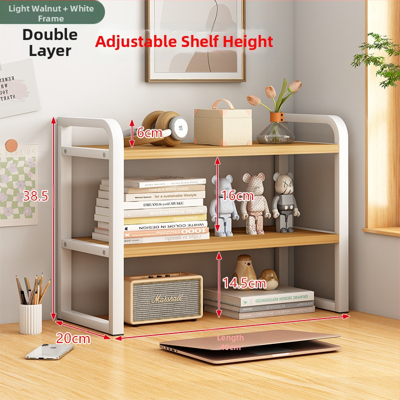 Ρυθμιζόμενη βιβλιοθήκη για ψηλό όροφο, πολυεπίπεδη βιβλιοθήκη αποθήκευσης για το σπίτι, ενσωματωμένη βιβλιοθήκη τοίχου για το σπίτι, βιβλιοθήκη για το πάτωμα, επιφάνεια εργασίας