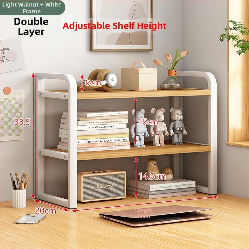 Ρυθμιζόμενη βιβλιοθήκη για ψηλό όροφο, πολυεπίπεδη βιβλιοθήκη αποθήκευσης για το σπίτι, ενσωματωμένη βιβλιοθήκη τοίχου για το σπίτι, βιβλιοθήκη για το πάτωμα, επιφάνεια εργασίας