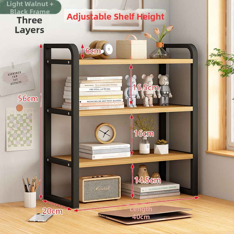 Ρυθμιζόμενη βιβλιοθήκη για ψηλό όροφο, πολυεπίπεδη βιβλιοθήκη αποθήκευσης για το σπίτι, ενσωματωμένη βιβλιοθήκη τοίχου για το σπίτι, βιβλιοθήκη για το πάτωμα, επιφάνεια εργασίας