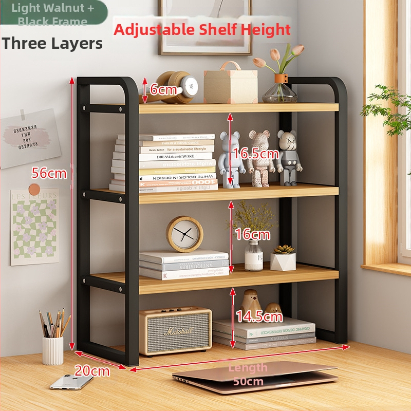 Ρυθμιζόμενη βιβλιοθήκη για ψηλό όροφο, πολυεπίπεδη βιβλιοθήκη αποθήκευσης για το σπίτι, ενσωματωμένη βιβλιοθήκη τοίχου για το σπίτι, βιβλιοθήκη για το πάτωμα, επιφάνεια εργασίας