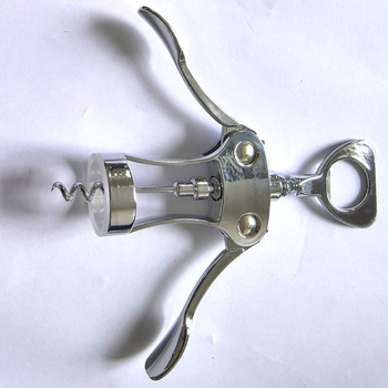 Ανοιχτήρι μπουκαλιών κρασιού εστιατορίου, οικιακό εγχειρίδιο, απλό ανοιχτήρι κρασιού, πασπαλίζουμε, κρασιά, κουτάλι μπύρας