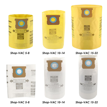 Sobib Shopvaci 5-8-gallonise seeria tolmuimeja lisatarvikutele Tolmukott Paberkott