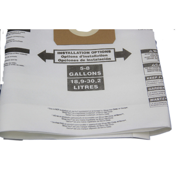 Sobib Shopvaci 5-8-gallonise seeria tolmuimeja lisatarvikutele Tolmukott Paberkott