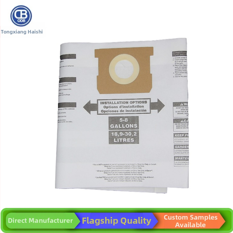 Sobib Shopvaci 5-8-gallonise seeria tolmuimeja lisatarvikutele Tolmukott Paberkott