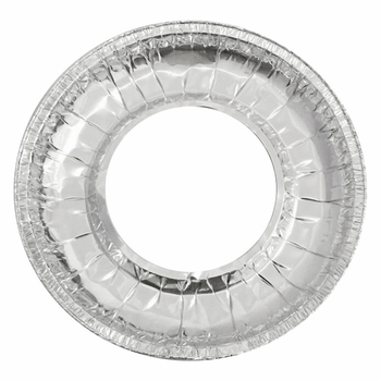 Dujinės viryklės alyvai atsparus kilimėlis, apvalus viryklės skardinis popierinis žiedas, virtuvės aliuminio folijos valymo kilimėlis, kvadratinis dujinės viryklės apsauginis kilimėlis