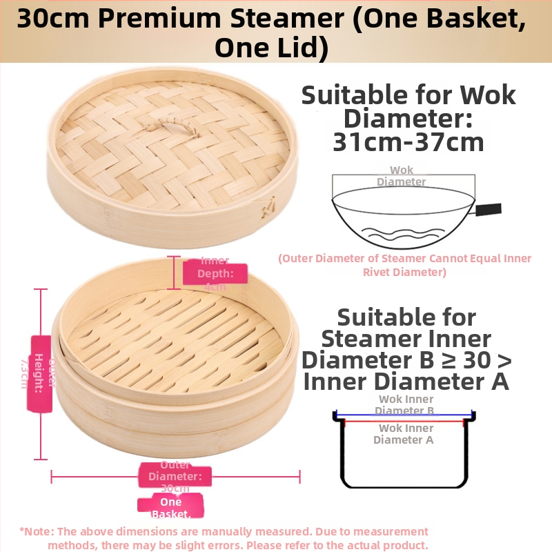 Väike auruti bambusest auruti väike auruti aurutatud pelmeenide auruti bambusest auruti miniauruti bambusest kommertsauruti