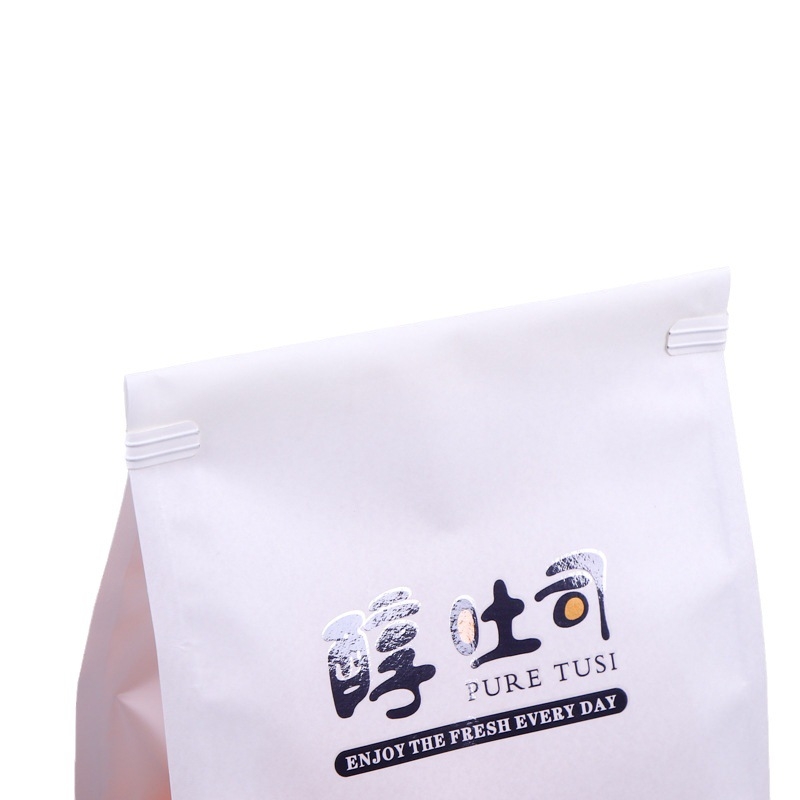 Λευκή ταινία σφράγισης άκρων με ρολό χαρτιού Kraft, κίτρινη ταινία διπλής όψης χαρτιού Kraft, ταινία σφράγισης καλωδίων για σακούλες ψησίματος