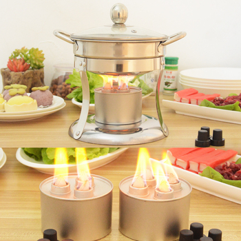 Tiesioginis gamyklos tiekimas nerūdijančio plieno alkoholio viryklė karštas puodas augalinis aliejus mažas karštas puodas mandarinų ančių puodas viešbučio restoranas iškylų išsinešimui