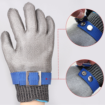 Χονδρικά γάντια εξωτερικού εμπορίου κατά της κοπής, γάντια σφαγής, γάντια θανάτωσης ψαριών, γάντια από ανοξείδωτο χάλυβα