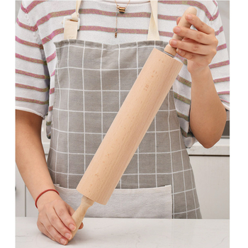 Lotoso medienos buitinis kočėlas be dažų be vaško volelis kočėlas koldūnų odos spaudimo lazdelė kepimo virtuvės LOGOTIPAS