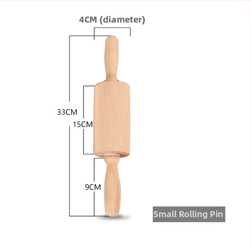 Lotoso medienos buitinis kočėlas be dažų be vaško volelis kočėlas koldūnų odos spaudimo lazdelė kepimo virtuvės LOGOTIPAS