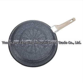 Vulkaninė maifano akmens keptuvė nepridegančia keptuve, buitinė kepsnio keptuvė, blynų keptuvė, kiaušinių keptuvė, blynų keptuvė, indukcinė viryklė