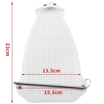 Aukštos kokybės buitinis lyginimo batų lyginimo batų užvalkalas, apsaugantis nuo šviesos, apsaugantis nuo nudegimų, garinis lygintuvo dugno užvalkalas, universalus buitinis elektrinis lygintuvas