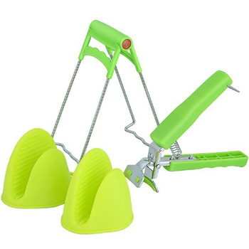 Loov köögividin, põletusvastane kausihoidja, roostevabast terasest kandikueemaldaja, roostevabast terasest kausihoidja, kandikuhoidja