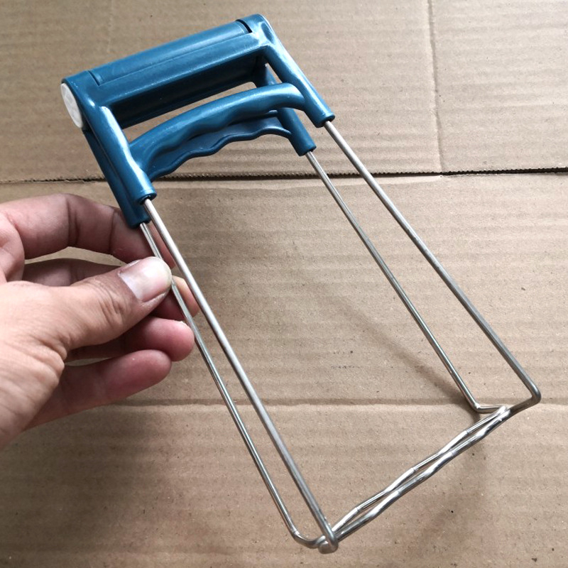 Loov köögividin, põletusvastane kausihoidja, roostevabast terasest kandikueemaldaja, roostevabast terasest kausihoidja, kandikuhoidja