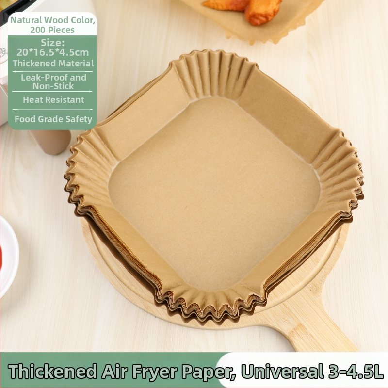 Χάρτινο πιάτο για φριτέζα αέρα, χαρτί λαδόχαρτο, χαρτί ταψιού, ειδικό χαρτί ψησίματος, χαρτί οικιακής χρήσης, χαρτί ψησίματος, λαδόκολλα, αλουμινόχαρτο