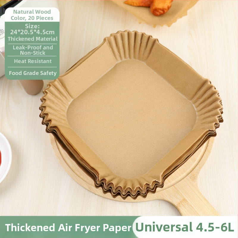 Χάρτινο πιάτο για φριτέζα αέρα, χαρτί λαδόχαρτο, χαρτί ταψιού, ειδικό χαρτί ψησίματος, χαρτί οικιακής χρήσης, χαρτί ψησίματος, λαδόκολλα, αλουμινόχαρτο