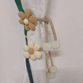 Северен стил, триизмерна цветна перлена катарама, каишка за завеси, детска стая, декорация, мрежа против комари, въже за вратовръзка, въже за вратовръзка