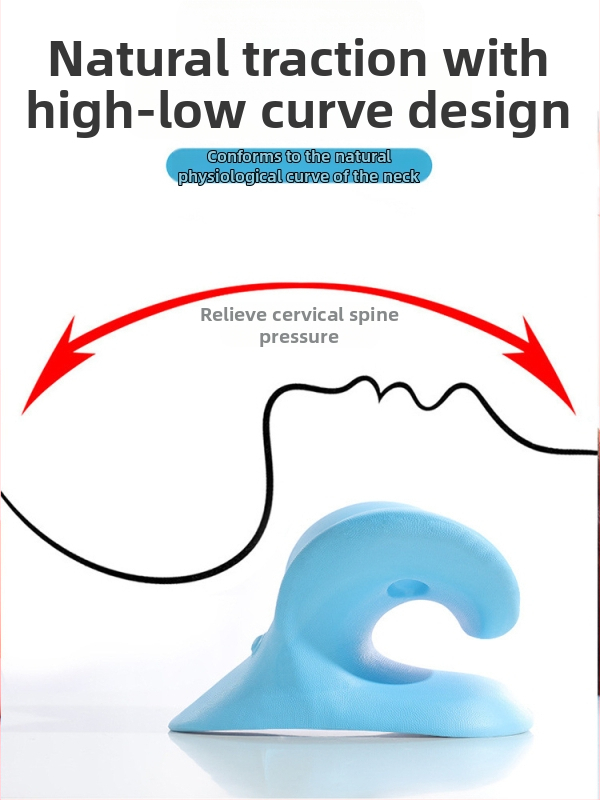 C-тип възглавница за масаж на шийката на матката, възглавница за изправяне на врата, опора за сцепление, масажна възглавница за акупресура, богата и благородна спортна здравна защита