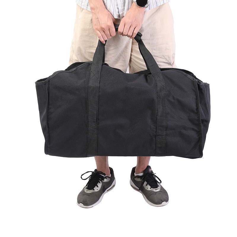 Raktáron lévő Amazon Dropshipping nagy kapacitású tűzifa tárolózsák vonalkódos címkézési szolgáltatással és ingyenes UPC kóddal