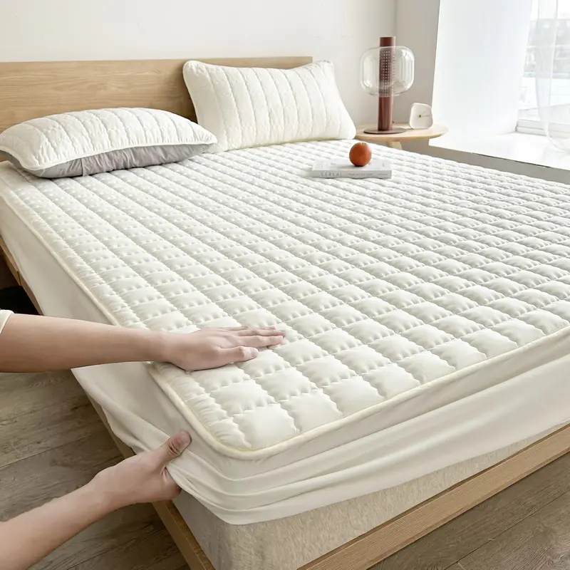 Vandeniui atspari sojų pupelių dygsniuota paklodė nėščioms ir kūdikiams, šlapimo barjeras „Simmons“ apsauginis užtiesalas, lovos užtiesalas, užsienio prekyba, „Amazon“, tarpvalstybinė prekyba.