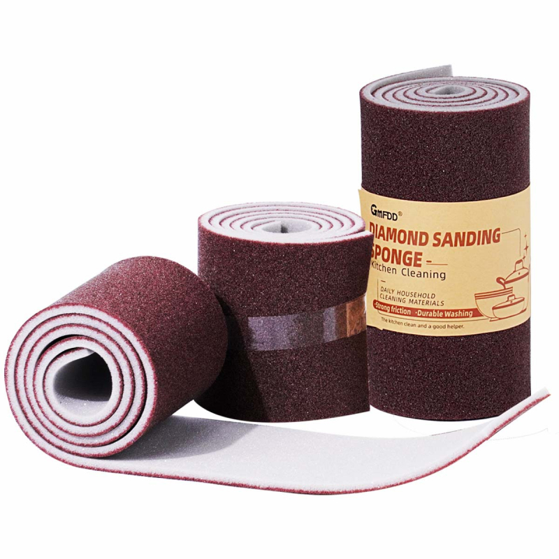 Emery käsn pühkige kahepoolne desinfitseerimispadi köögipuhastus nõudepesuhari pann maagiline hari pann