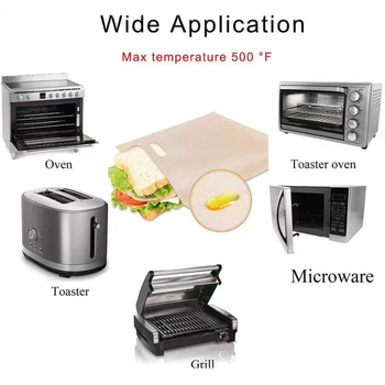 Piiriülesed Amazoni mittenakkuvad teflonist röstsaiakotid, kergesti puhastatavad teflonist röstsaiakotid