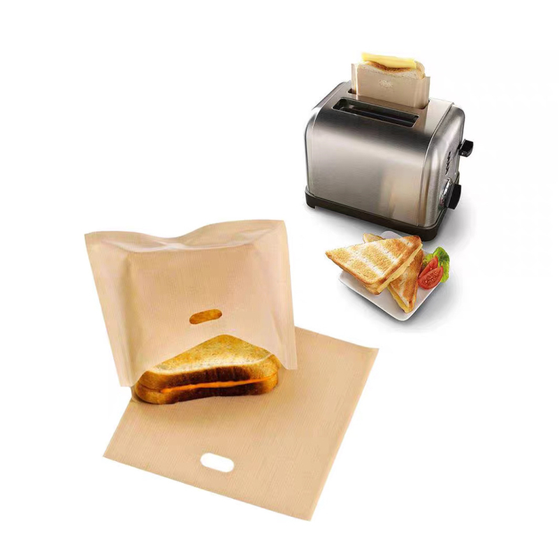 Piiriülesed Amazoni mittenakkuvad teflonist röstsaiakotid, kergesti puhastatavad teflonist röstsaiakotid