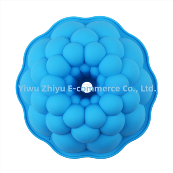 Σε απόθεμα Στρογγυλό ταψί ψησίματος σιλικόνης 7 ιντσών σε σχήμα λουλουδιού, υφαντό Qi Feng για κέικ