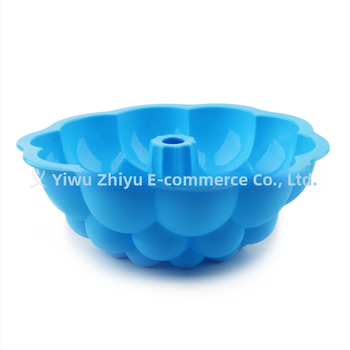 Σε απόθεμα Στρογγυλό ταψί ψησίματος σιλικόνης 7 ιντσών σε σχήμα λουλουδιού, υφαντό Qi Feng για κέικ