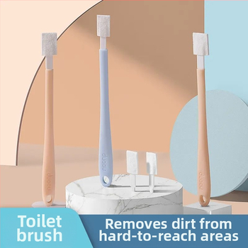 Superrentabla vienreizējās lietošanas tualetes birste Gap Brush uzvalks tualetes birstei tīrīšanai tualetes nevienam