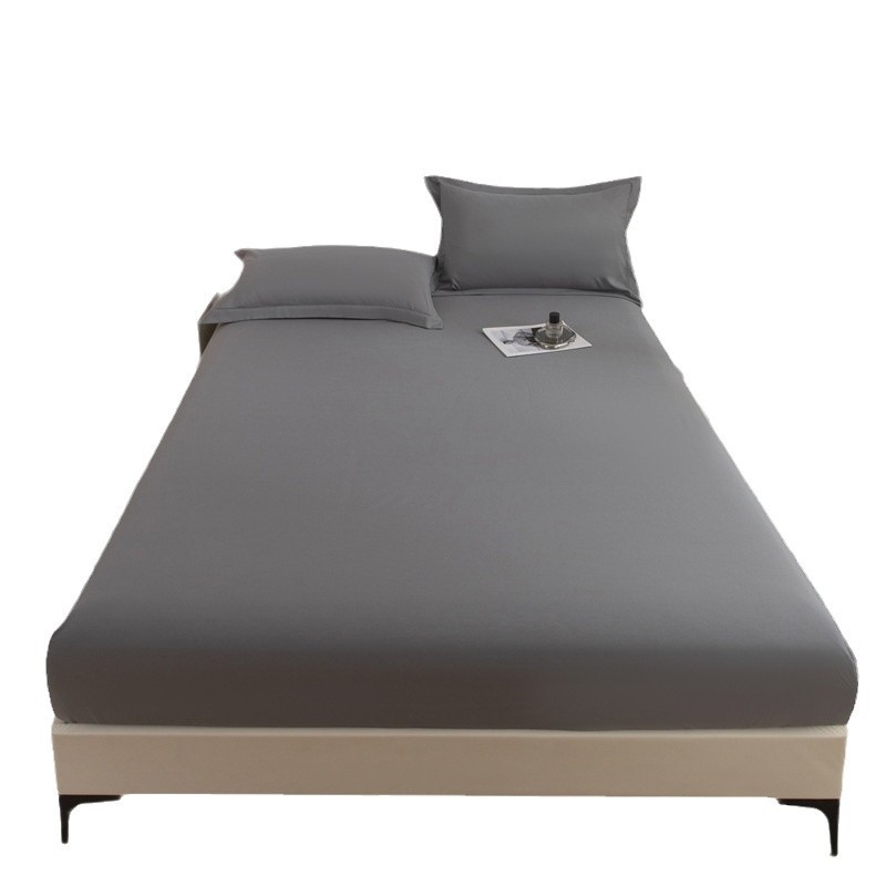 Tarpvalstybinė „Amazon“ vienspalvė šlifuojama lovos kepurė, vientisa neslystanti lovatiesė, šlapimui atspari paklodė, plaunama, vandeniui atspari apsauginė uždanga