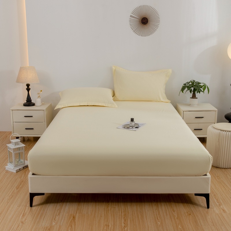 Tarpvalstybinė „Amazon“ vienspalvė šlifuojama lovos kepurė, vientisa neslystanti lovatiesė, šlapimui atspari paklodė, plaunama, vandeniui atspari apsauginė uždanga