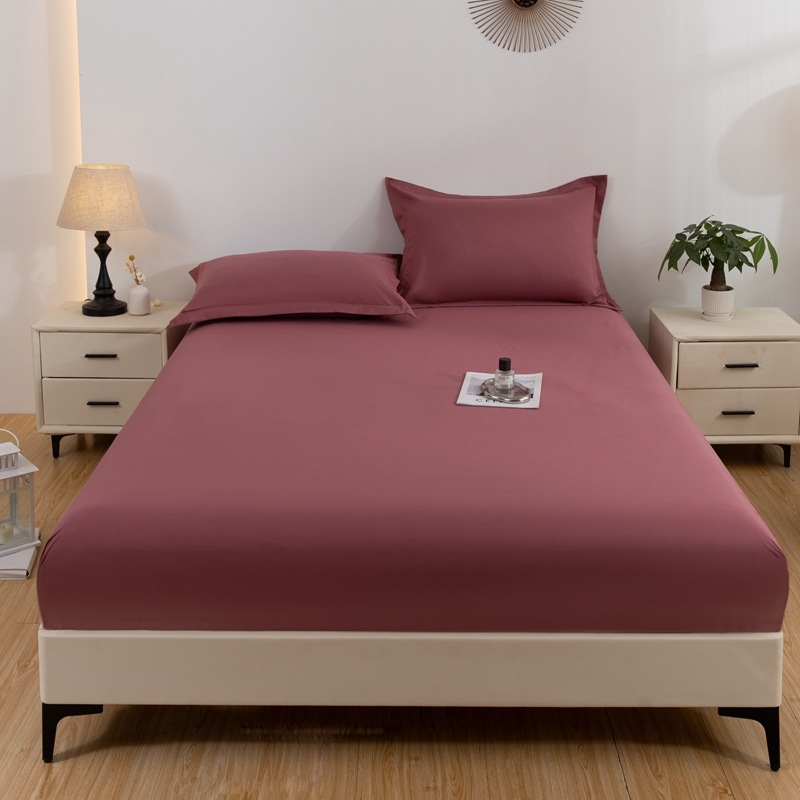 Tarpvalstybinė „Amazon“ vienspalvė šlifuojama lovos kepurė, vientisa neslystanti lovatiesė, šlapimui atspari paklodė, plaunama, vandeniui atspari apsauginė uždanga