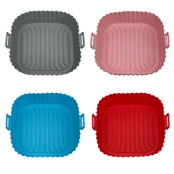 Tiesioginio gamyklinio pardavimo oro gruzdintuvės silikoninės kepimo skardos padėklas orkaitės pamušalu oro gruzdintuvės silikoniniai įdėklai