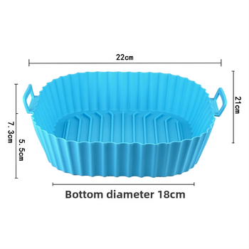 Tiesioginio gamyklinio pardavimo oro gruzdintuvės silikoninės kepimo skardos padėklas orkaitės pamušalu oro gruzdintuvės silikoniniai įdėklai