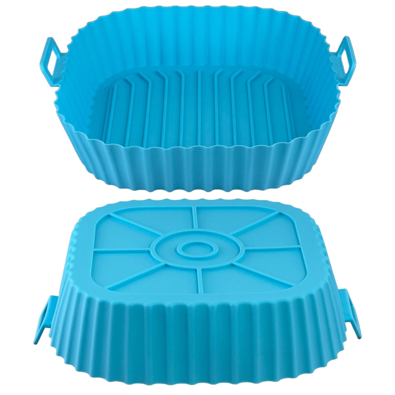Tiesioginio gamyklinio pardavimo oro gruzdintuvės silikoninės kepimo skardos padėklas orkaitės pamušalu oro gruzdintuvės silikoniniai įdėklai