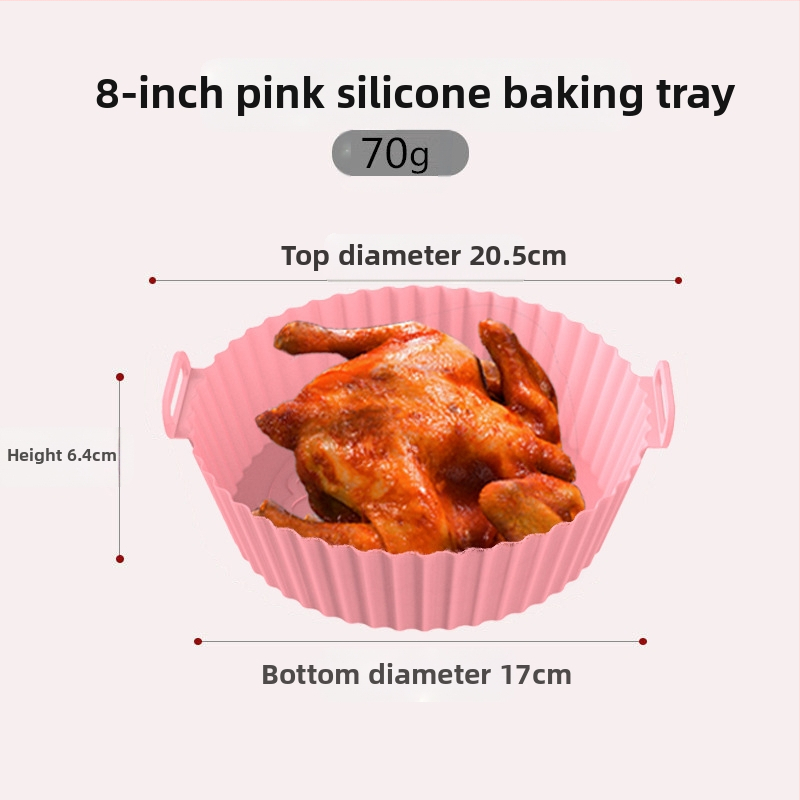 Tiesioginio gamyklinio pardavimo oro gruzdintuvės silikoninės kepimo skardos padėklas orkaitės pamušalu oro gruzdintuvės silikoniniai įdėklai