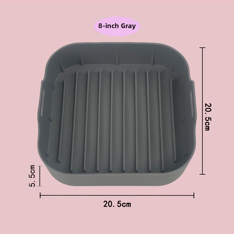 Tiesioginio gamyklinio pardavimo oro gruzdintuvės silikoninės kepimo skardos padėklas orkaitės pamušalu oro gruzdintuvės silikoniniai įdėklai