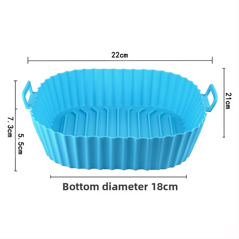 Tiesioginio gamyklinio pardavimo oro gruzdintuvės silikoninės kepimo skardos padėklas orkaitės pamušalu oro gruzdintuvės silikoniniai įdėklai