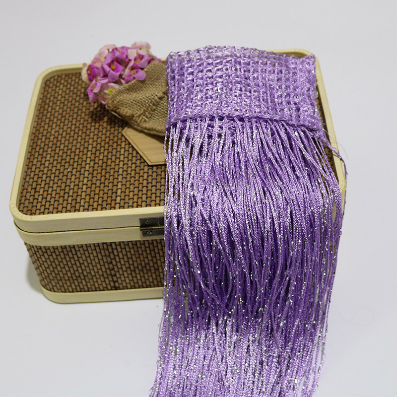 Karšto pardavimo užšifruotos sidabro siūlų užuolaidos durų užuolaidos pakabinamos užuolaidos pertvaros įėjimo užuolaidos nesusipainiojusios korėjietiškos vestuvių dekoratyvinės užuolaidos didmeninė prekyba